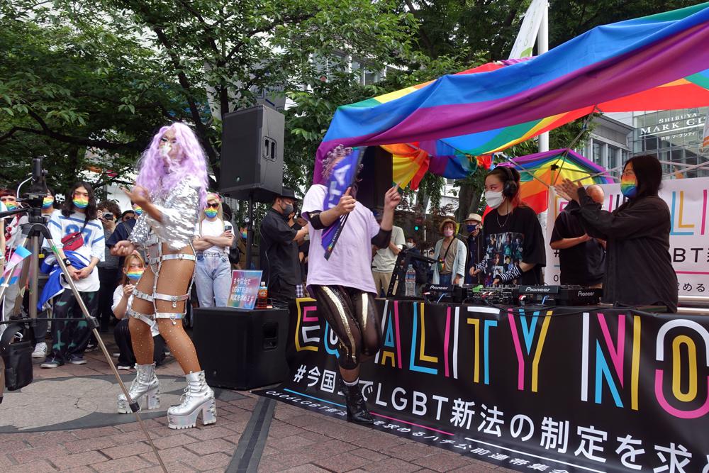 LGBTQ rally in Tokyo, demand equal rights and public support