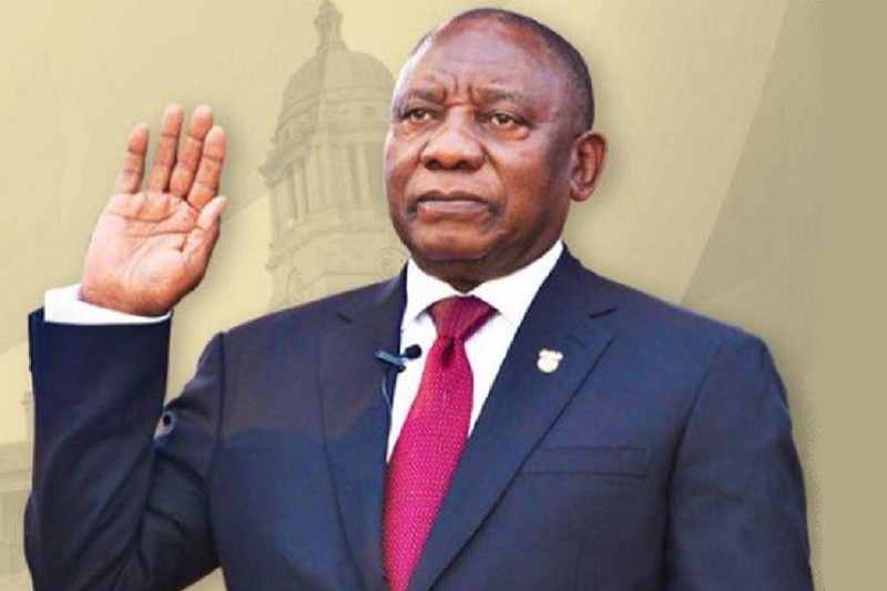 South African president tests positive for COVID-19