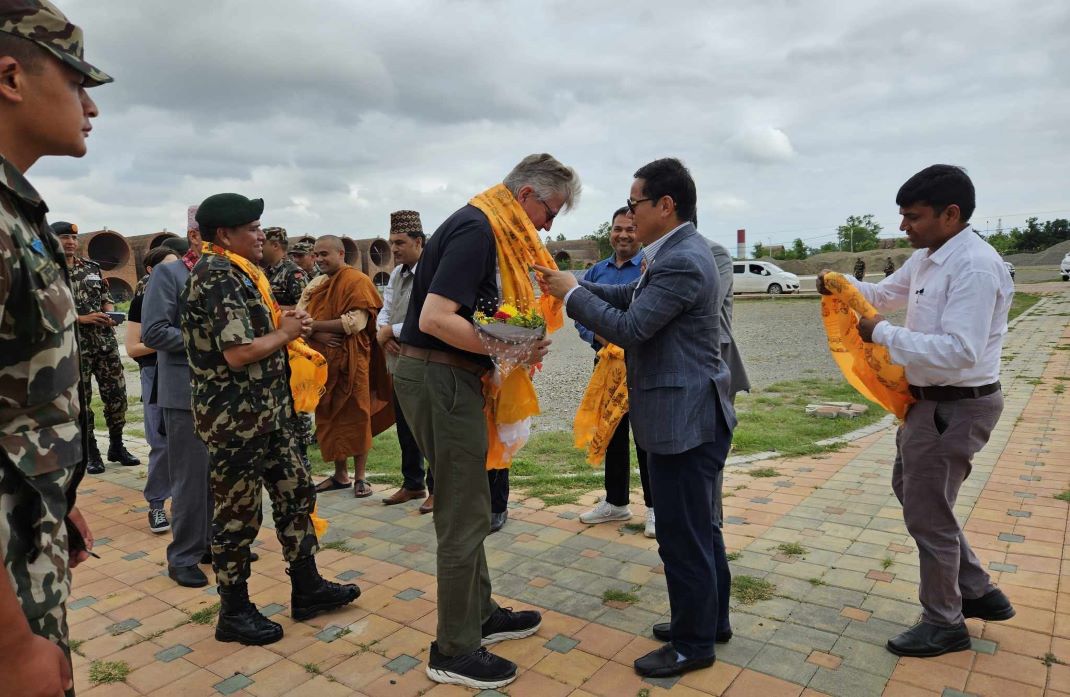 UN Under Secretary General in Lumbini visit