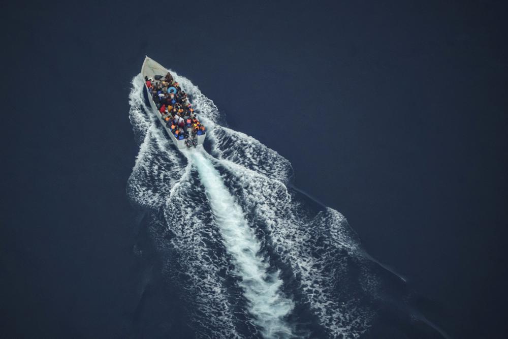 Volunteers in the sky watch over migrant rescues by sea