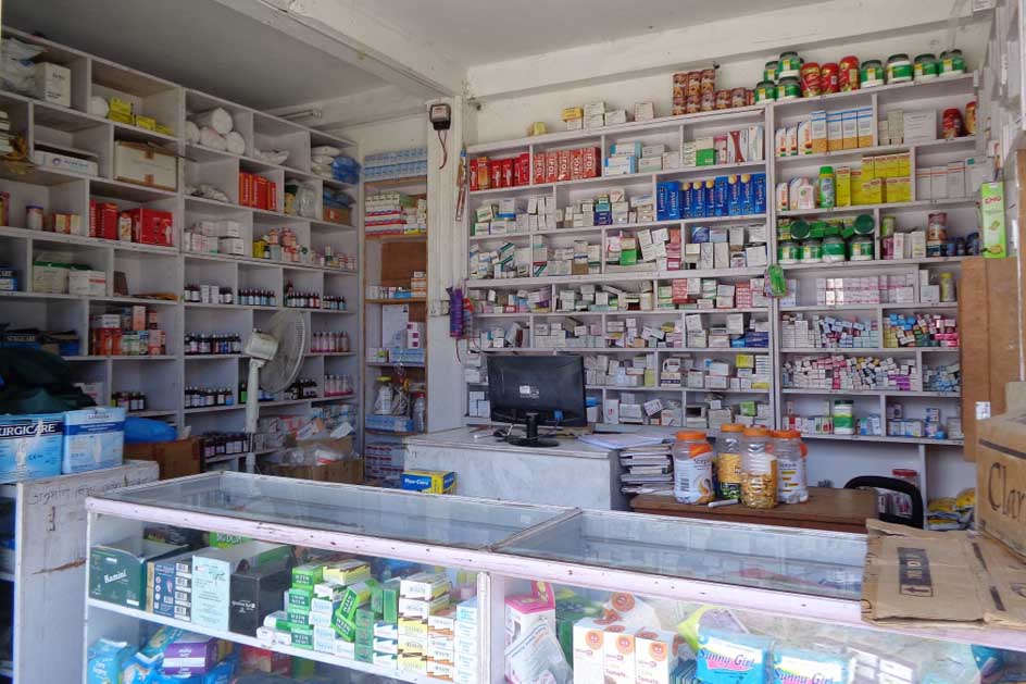 Numbers of drug stores yet to renew in Kathmandu Valley