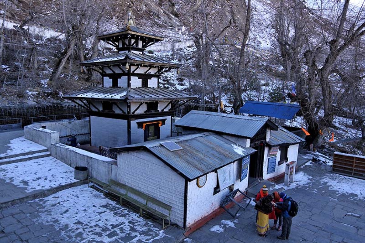 Mobile banking for monetary offerings to Muktinath Temple