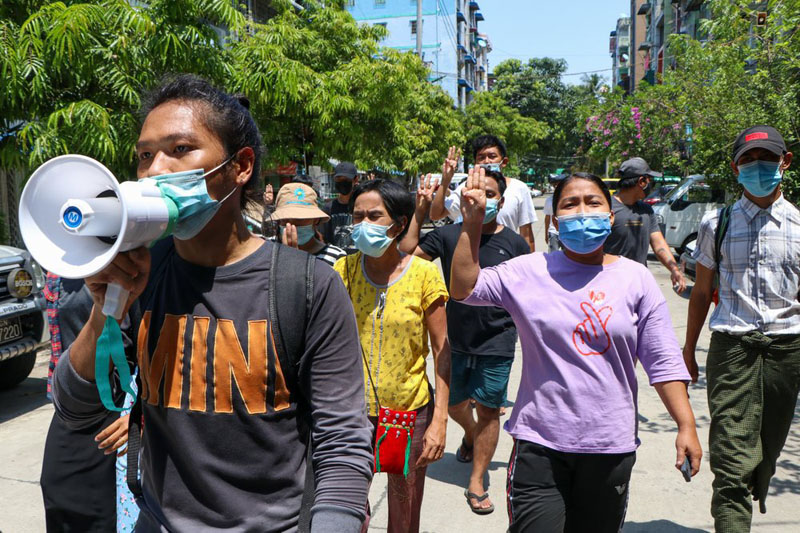 Myanmar forces kill 82 in single day in city