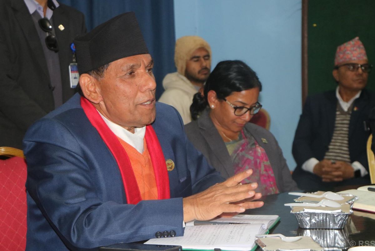 NA lacks business: Chair Dahal