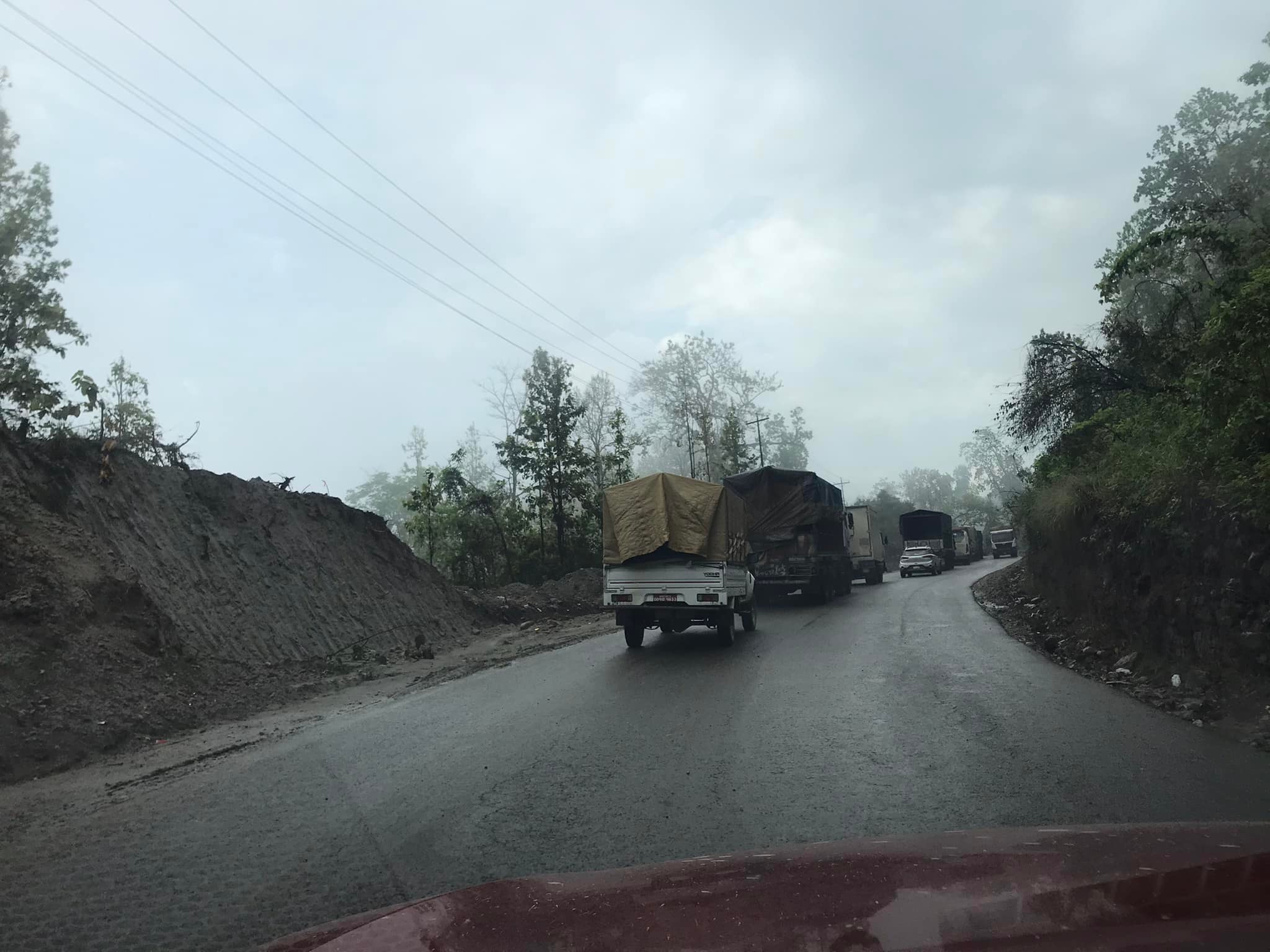 Narayangadh-Butwal road disrupted