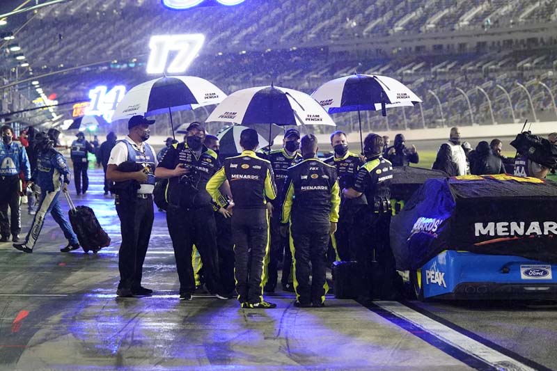 Rain washes out NASCAR’s final practices for Daytona 500