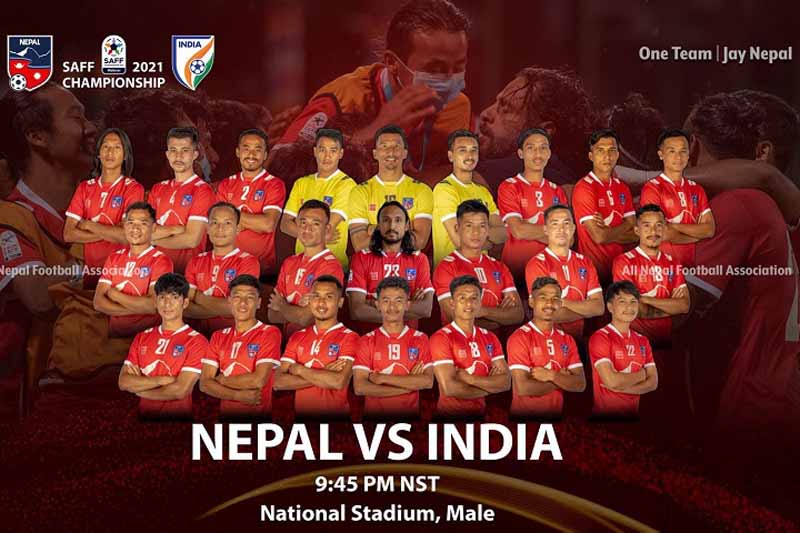 SAFF Championship: Nepal to face India today