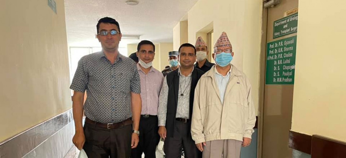 Madhav Kumar Nepal discharged from hospital