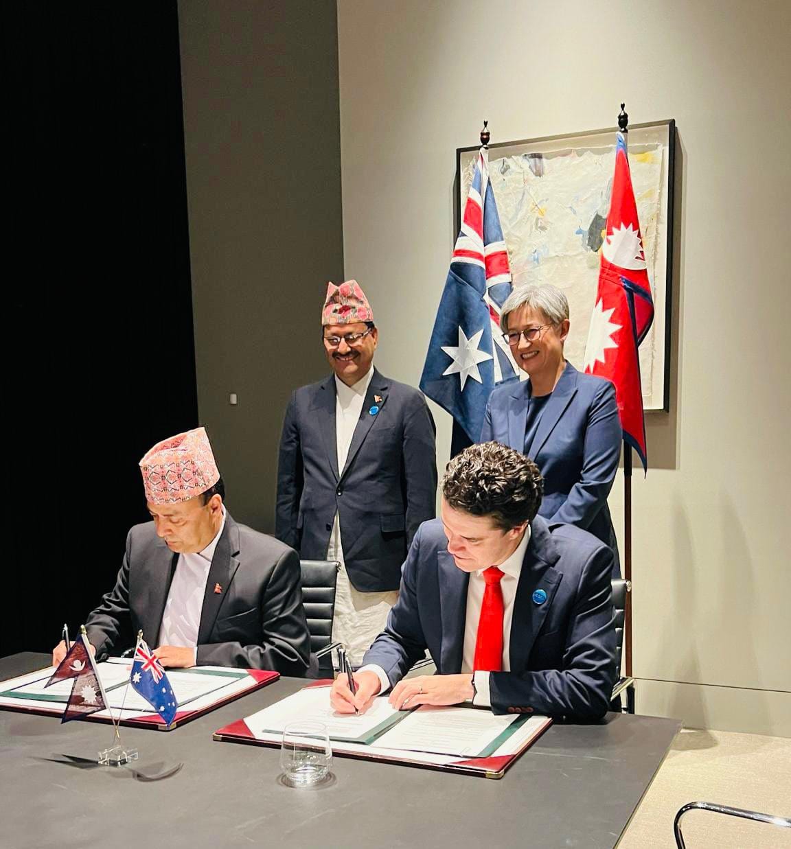 Nepal, Australia sign Trade and Investment Framework Agreement