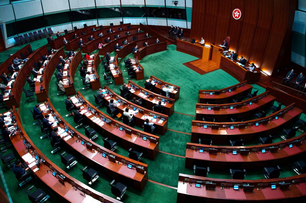 China sharply reduces elected seats in Hong Kong legislature