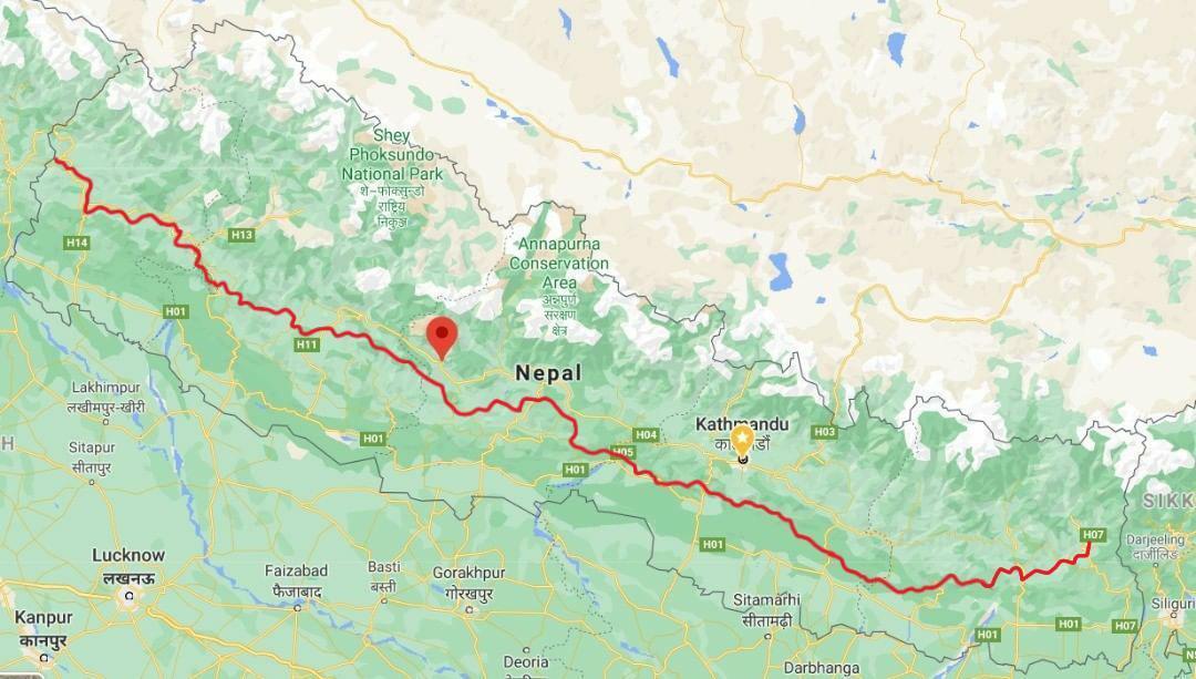 Landslides disrupt Parbat-Baglung Mid-Hill Highway