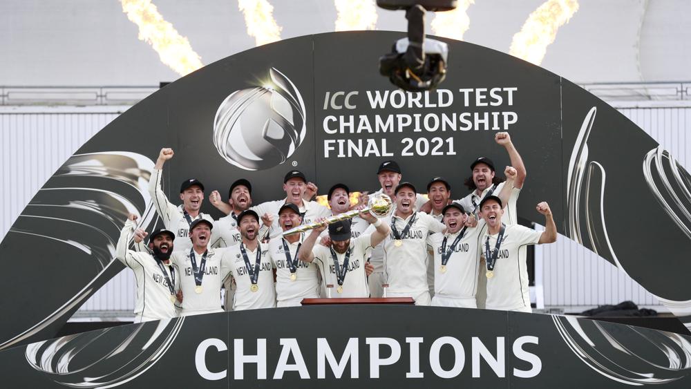 NZ is world test champion after beating India in final