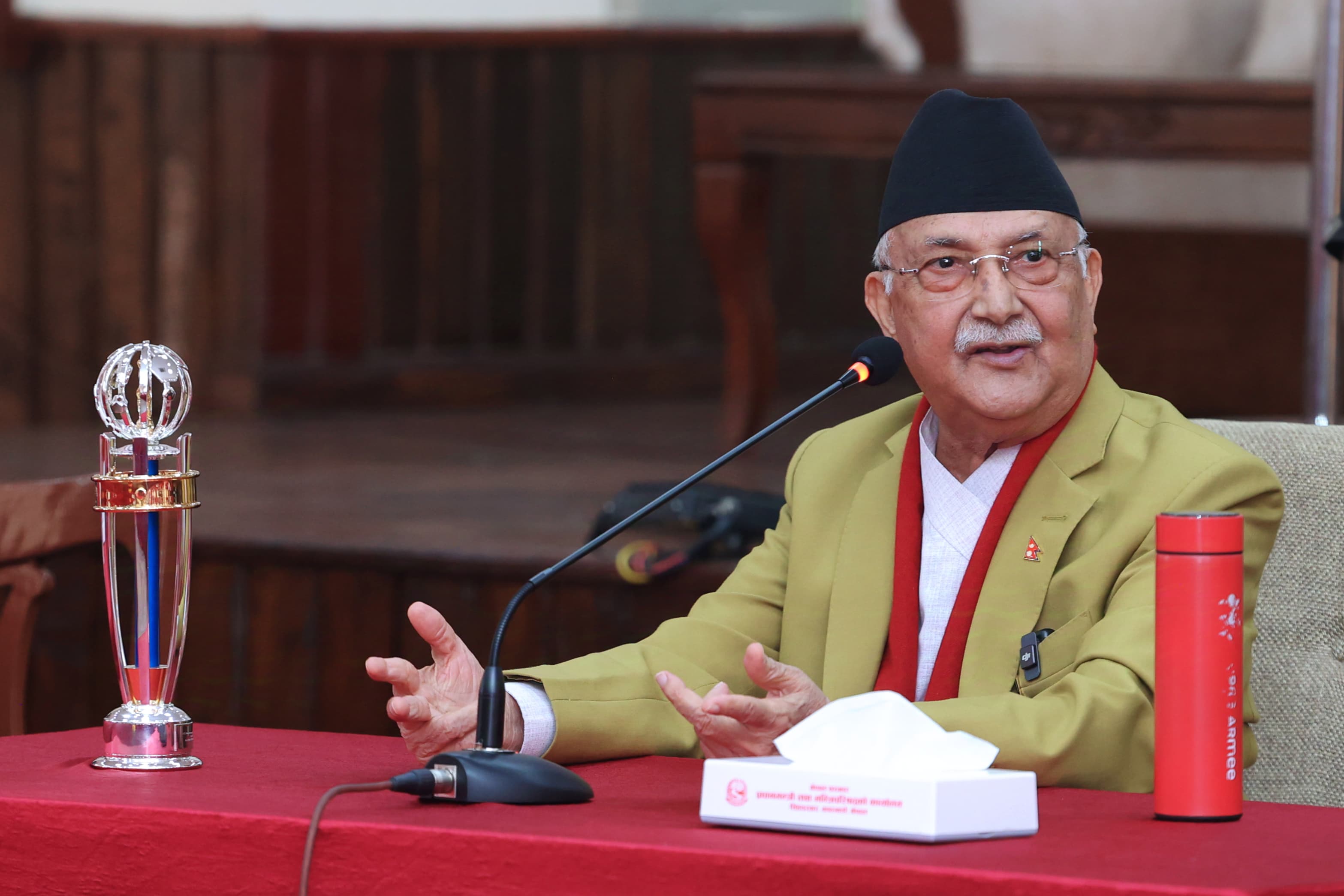 Nepali women’s football team will get prize shortly after Tihar: PM Oli