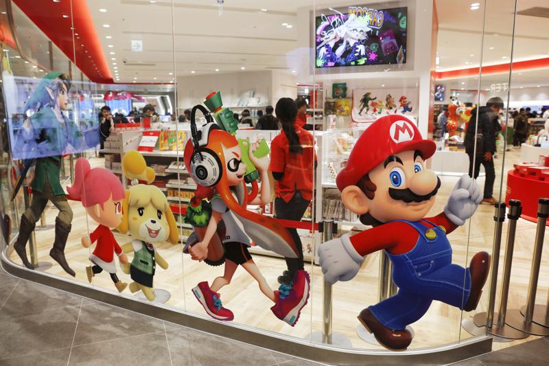 Nintendo profits as people stuck at home play games