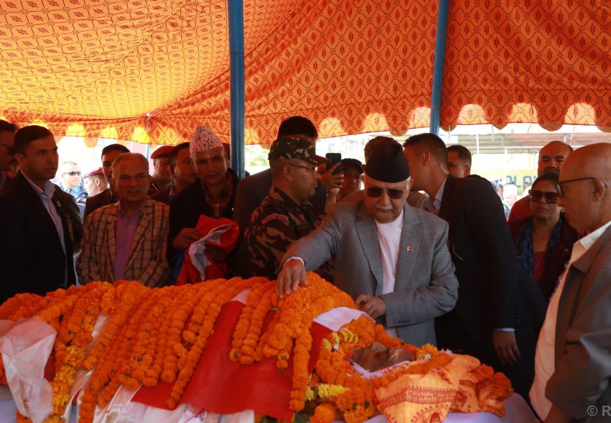 PM pays tribute to former Speaker Dhungana