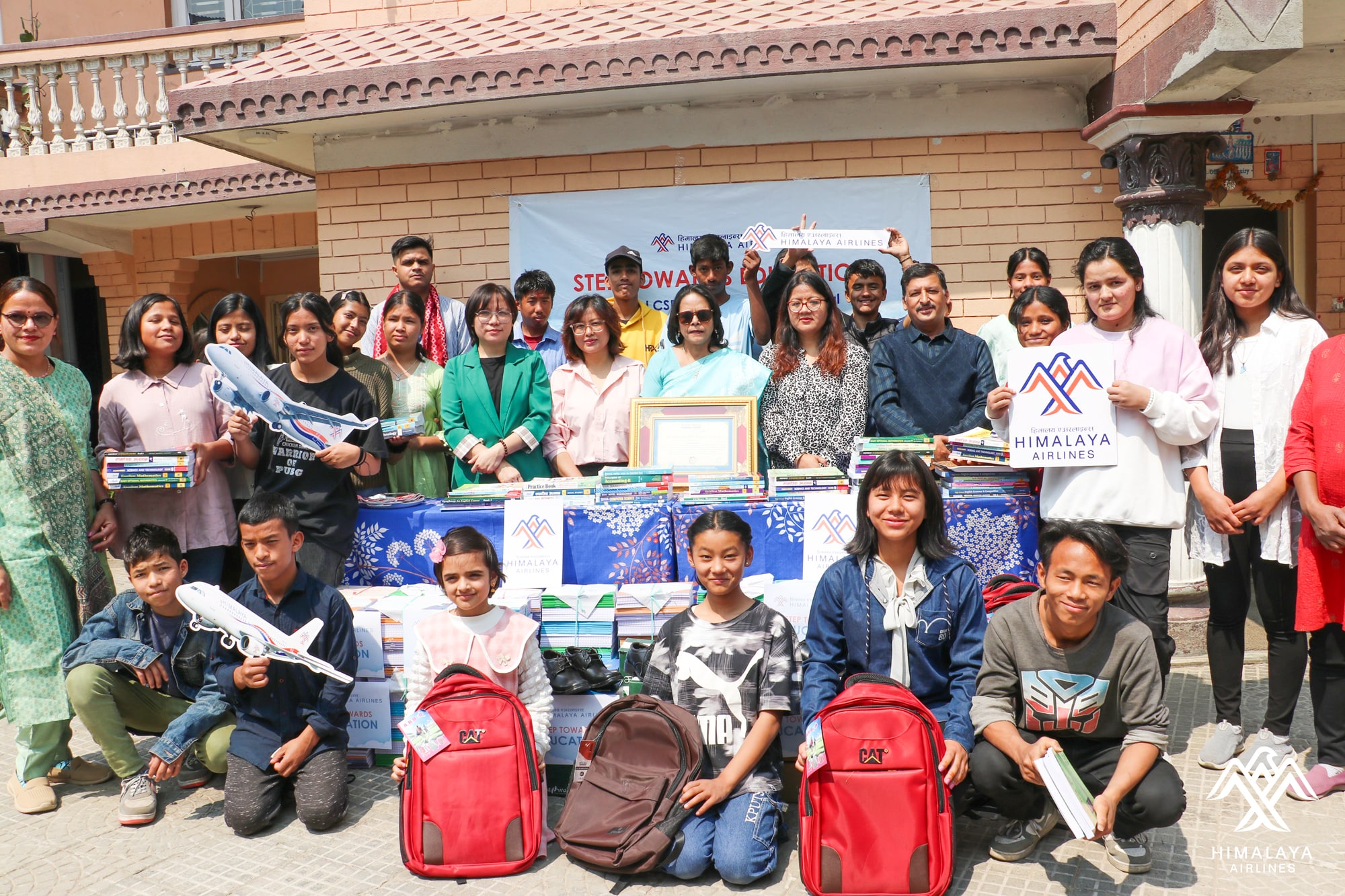 Himalaya Airlines’ annual “Step Towards Education” campaign