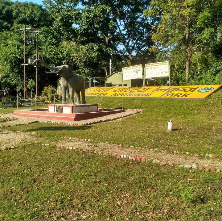 Tourists arrive at Parsa National Park