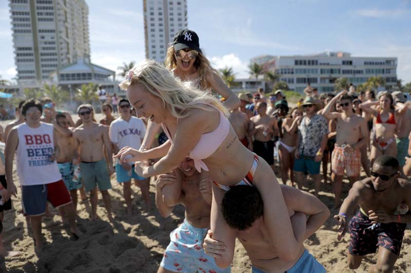 Spring-break partying falls victim to COVID-19 crisis