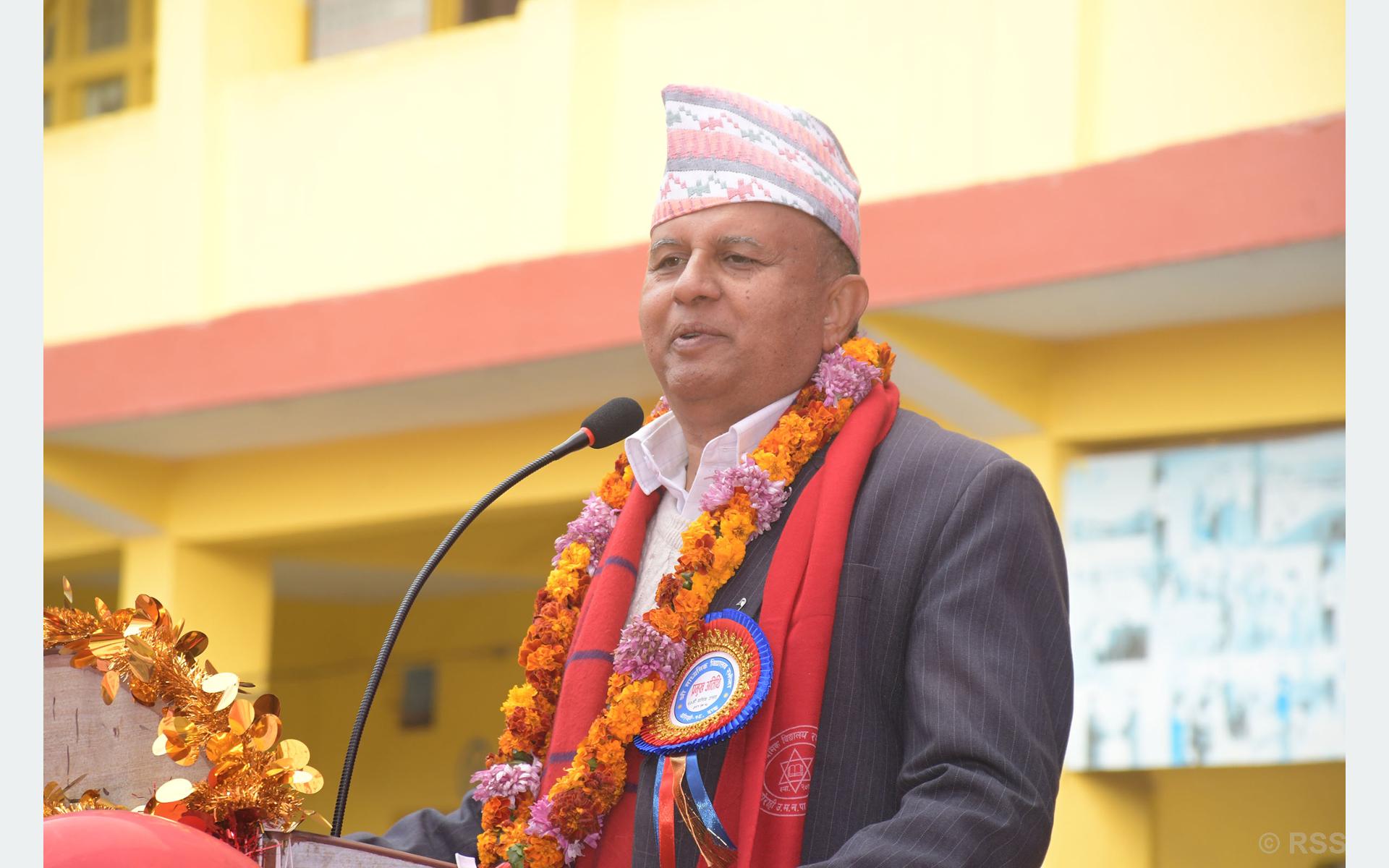 UML leader Pokhrel for skill-oriented education