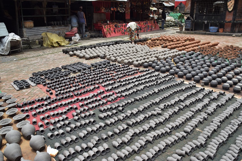 Potters in Bhaktapur crushed by the pandemic