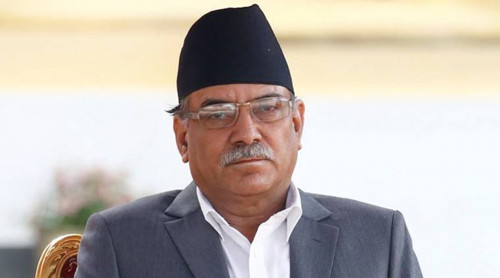 PM Dahal in Chitwan