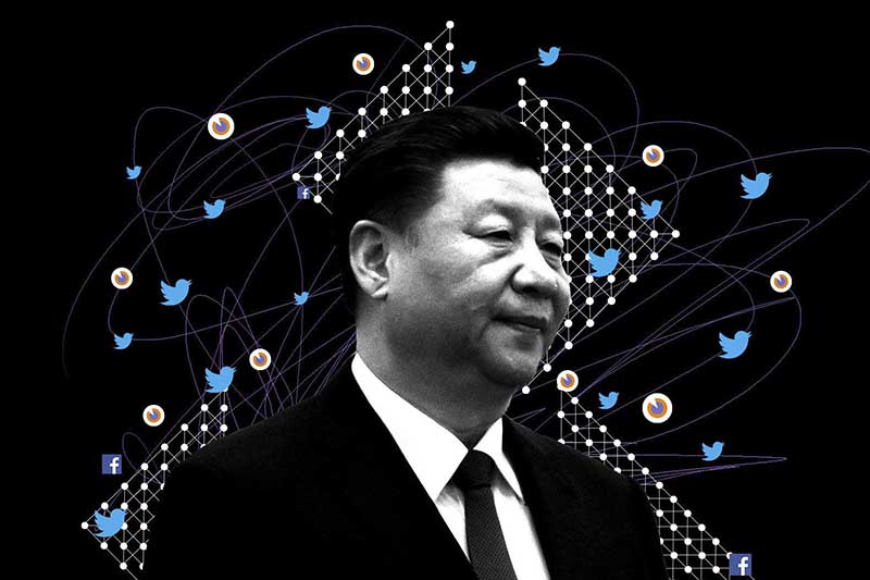 Army of fake fans boosts China’s messaging on Twitter