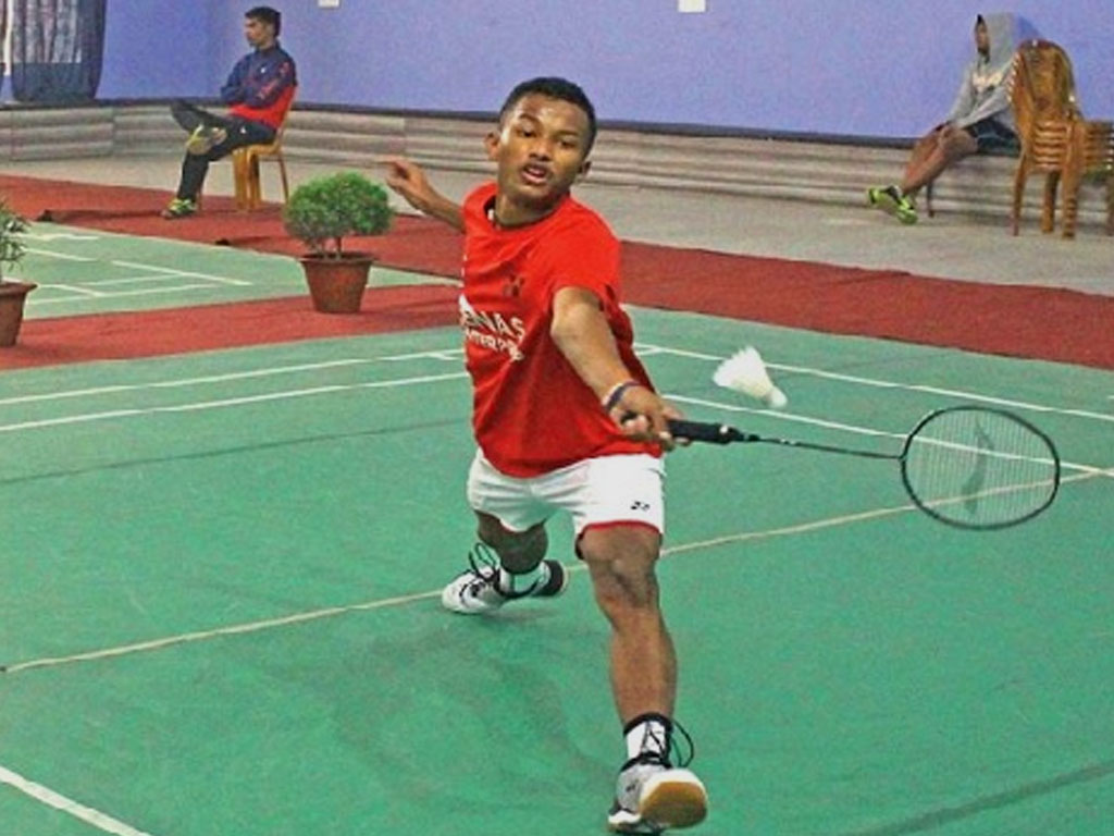 Nepali badminton players prepare for the upcoming Olympics