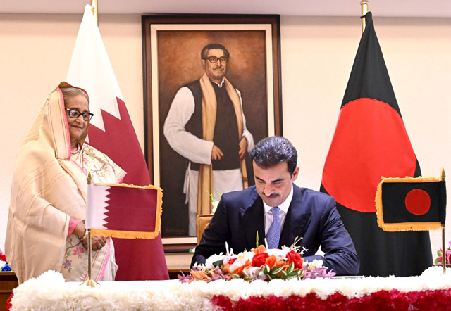 Bangladesh, Qatar sign 5 agreements