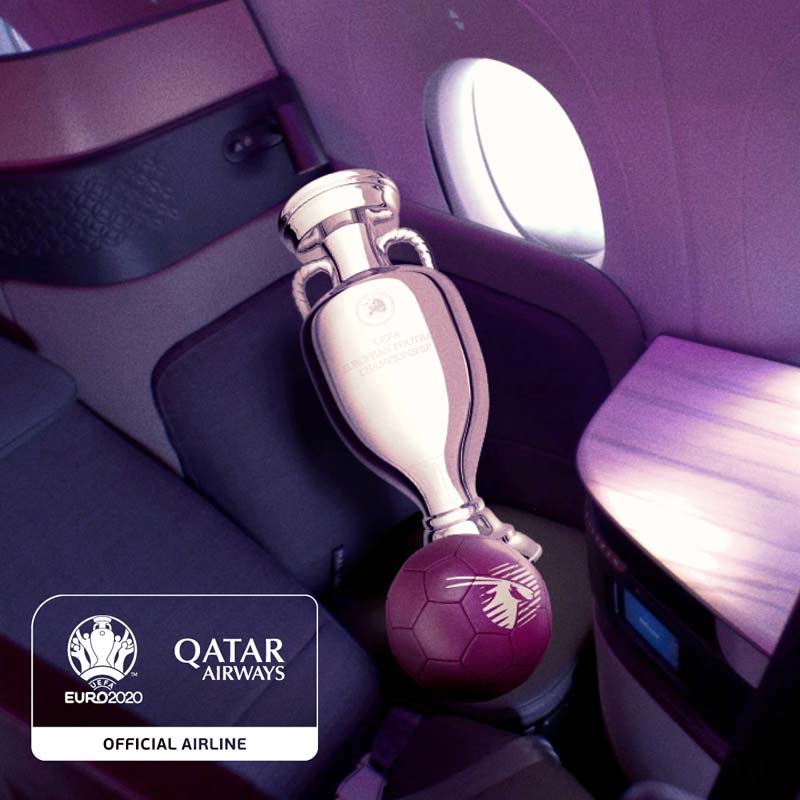 Qatar Airways partners UEFA EURO 2020