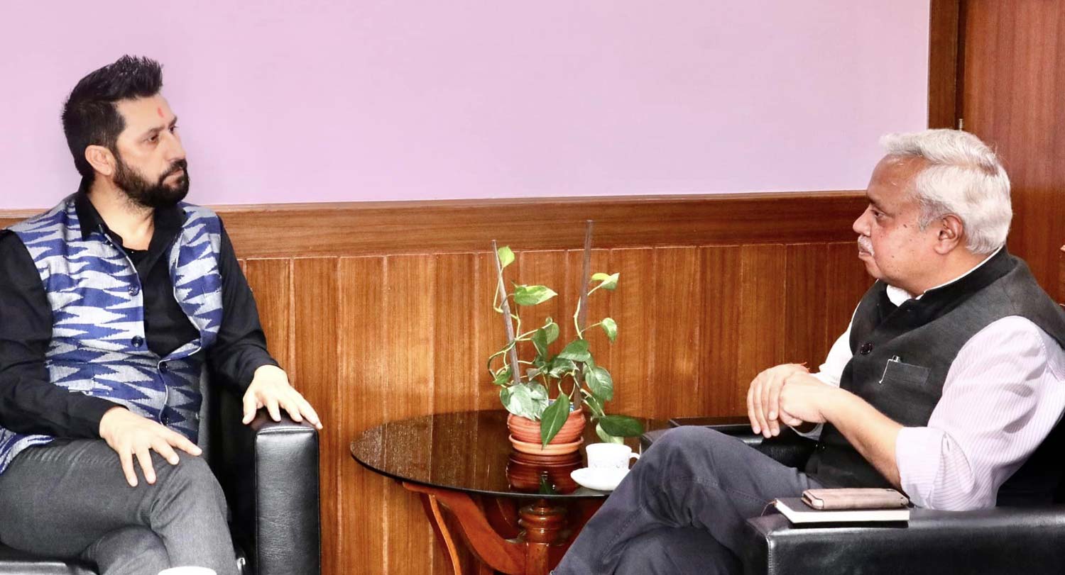 Indian ambassador meets RSP Chairman Lamichhane