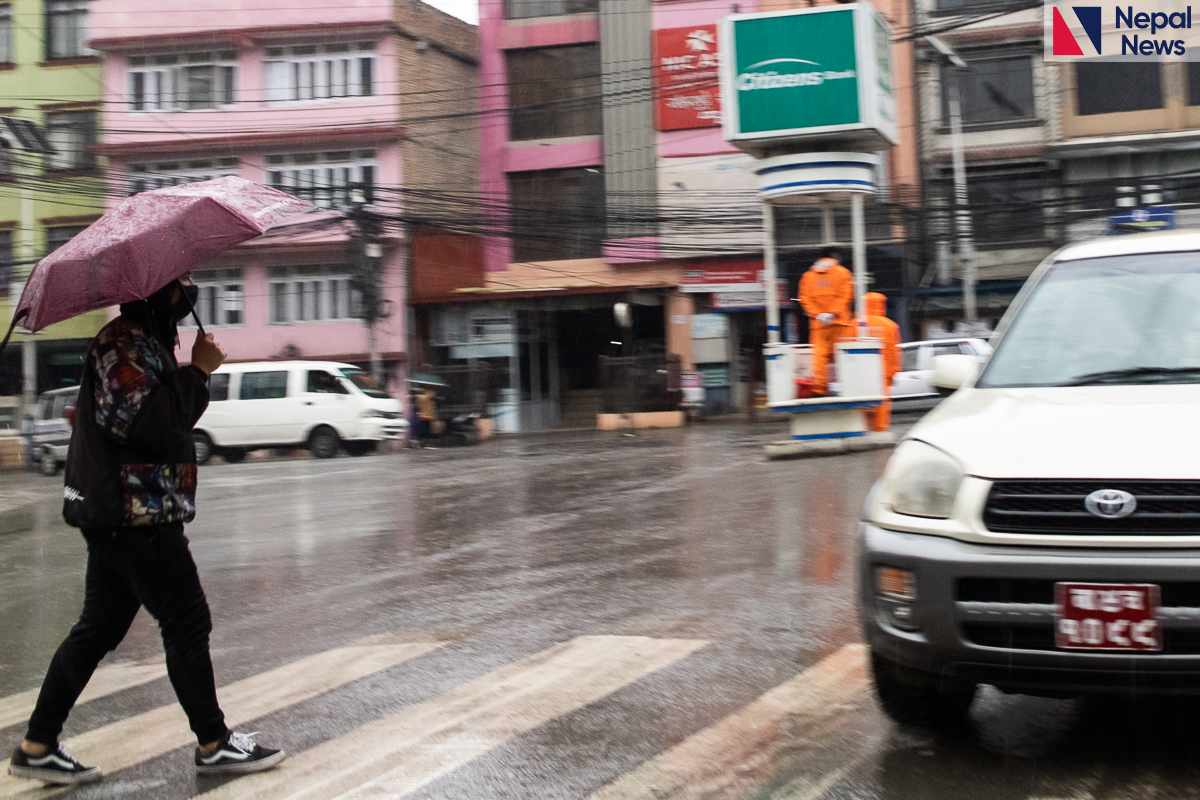 Heavy rainfall with thunderstorms predicted for today