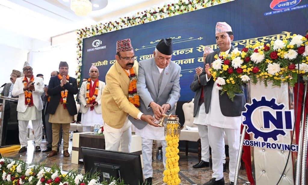 Biratnagar provenance of political and industrial revolutions: President Paudel