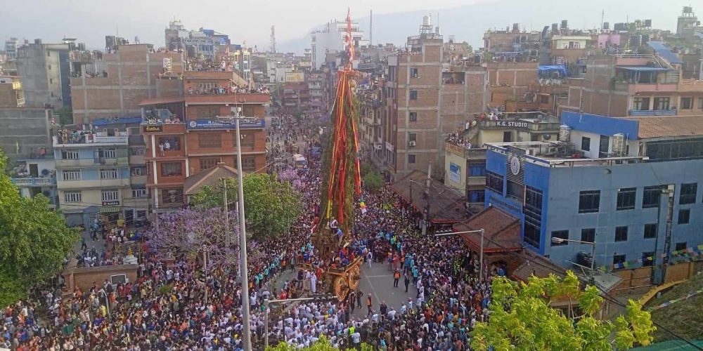 Rato Machhindranath Jatra begins