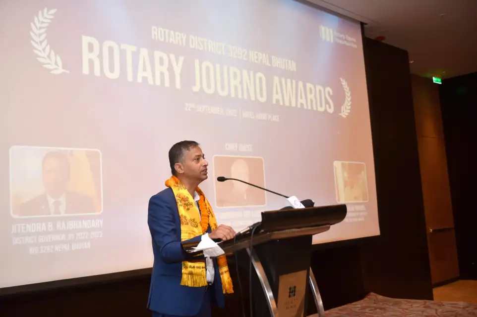 Five journalists including RSS feature news chief Adhikari selected for Rotary Journo Award