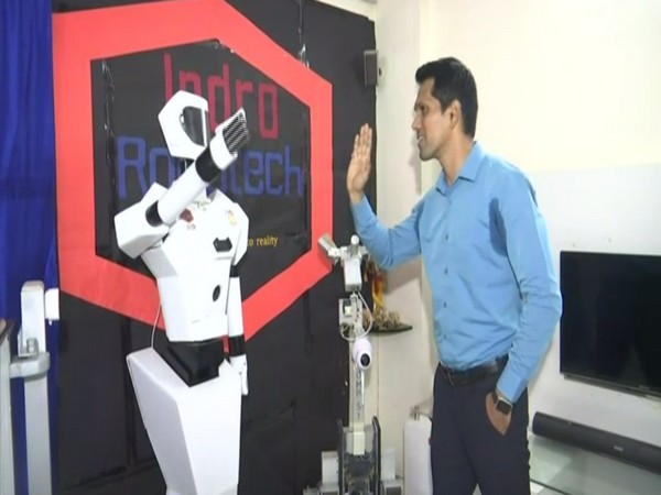 Indian innovator develops 3 robots to assist healthcare workers