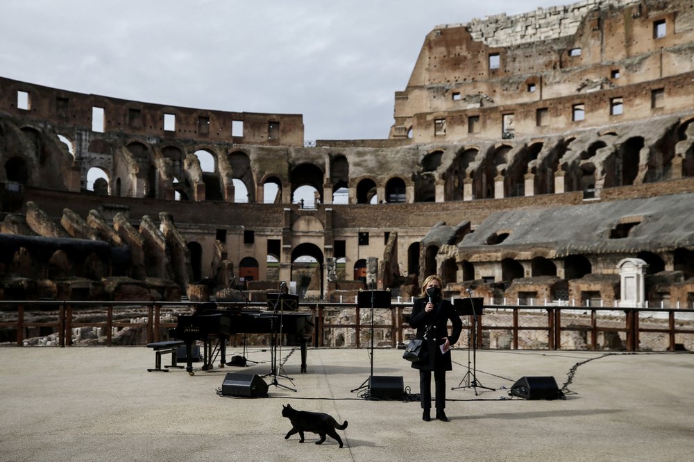 Cultural sites reopen in Italy, sparking hope among beleaguered residents