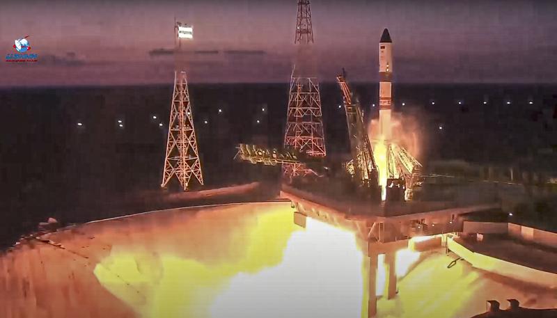 Russian cargo ship lifts off to deliver supplies