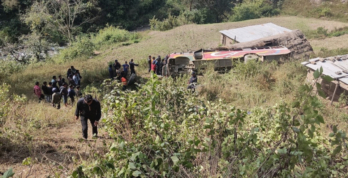 Salyan bus accident update: 12 dead, 13 critically injured