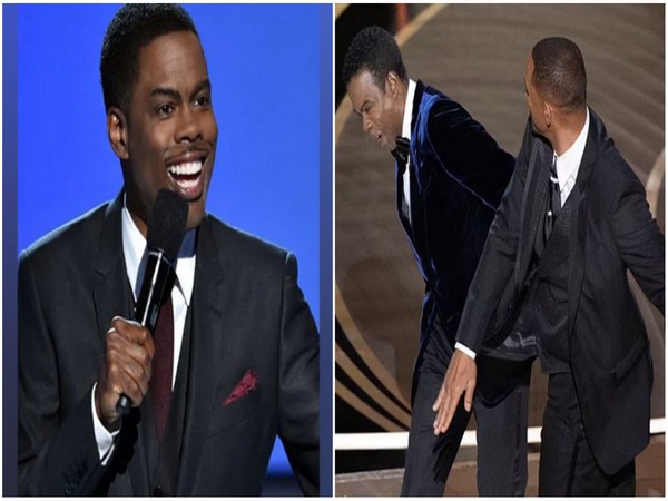 Chris Rock reacts over Oscar 2022 slap incident