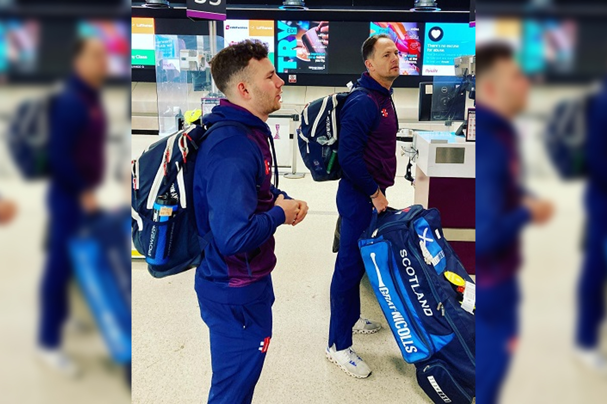 Scotland’s cricket team arrives in Nepal