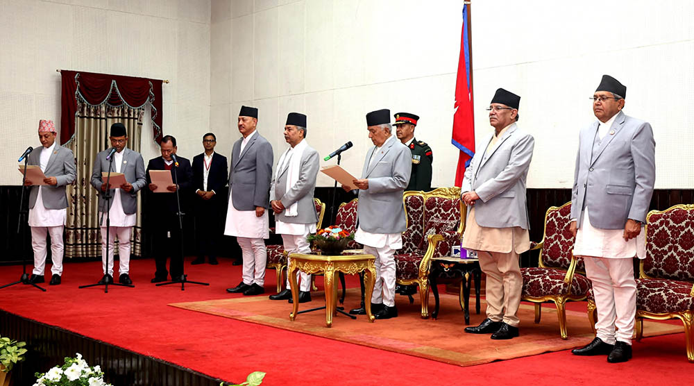 Cabinet reshuffle: Three ministers take oath