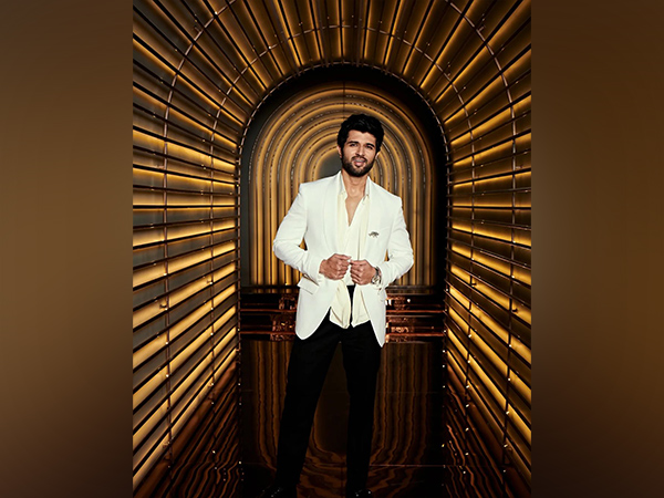 Vijay Deverakonda looks dapper in white suit