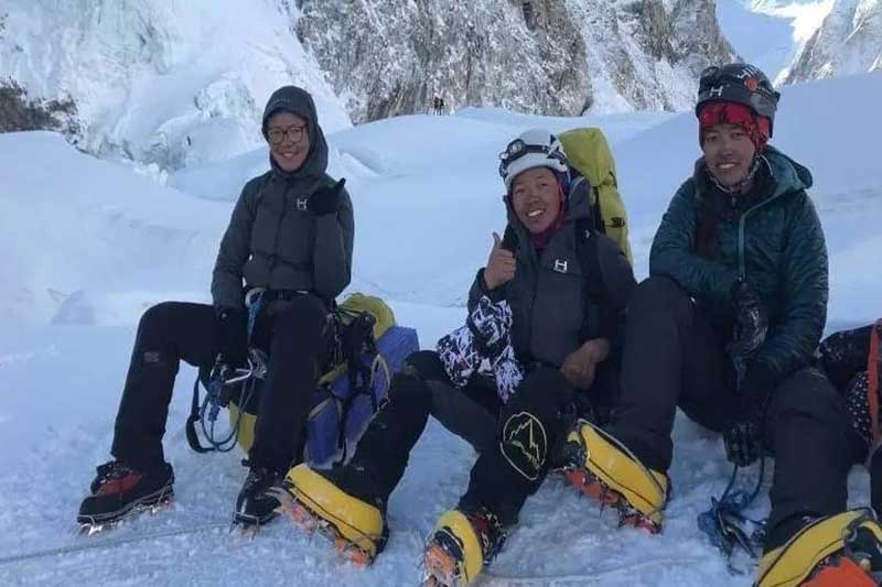 Govt congratulates 3 sisters for summiting Sagarmatha