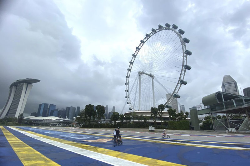 A Singapore skyline view for migrant workers