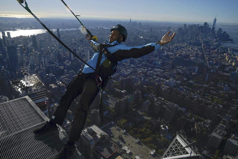 Do look down: Scaling one of NYC’s tallest skyscrapers