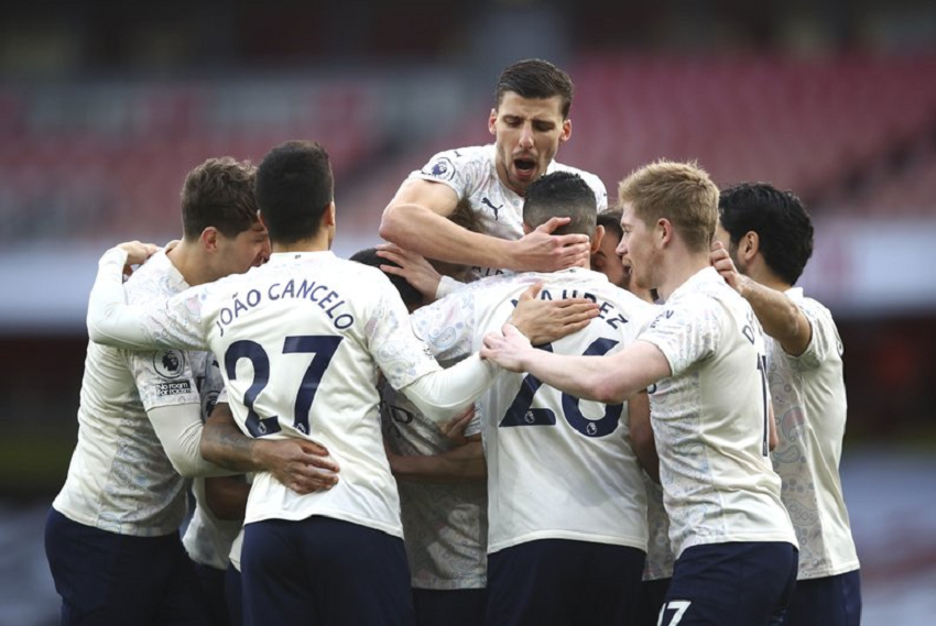 Man City earns 18th straight win, Spurs lose again in EPL