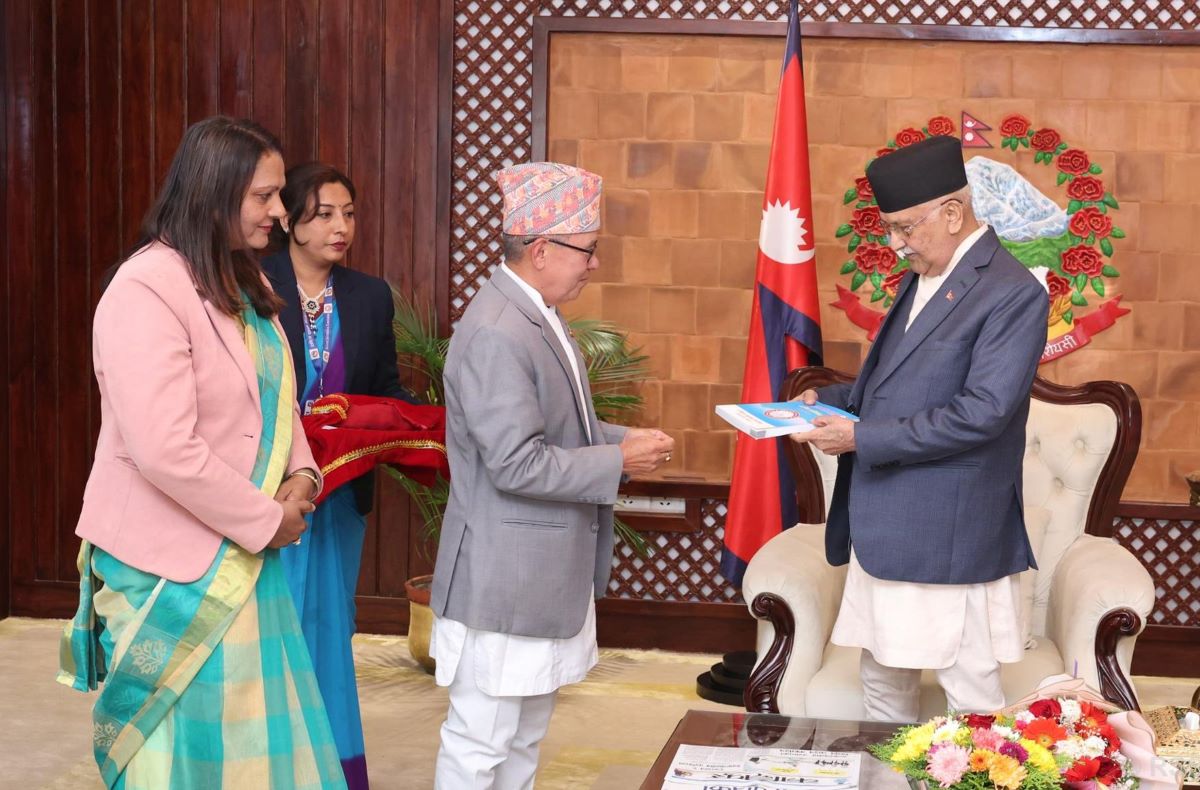 NIC submits annual report before PM Oli