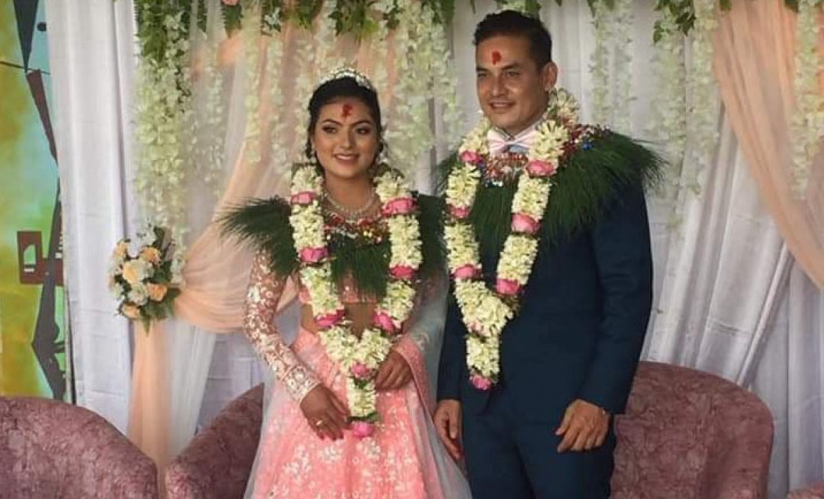 Director Sudarshan Thapa and model Supriya engaged