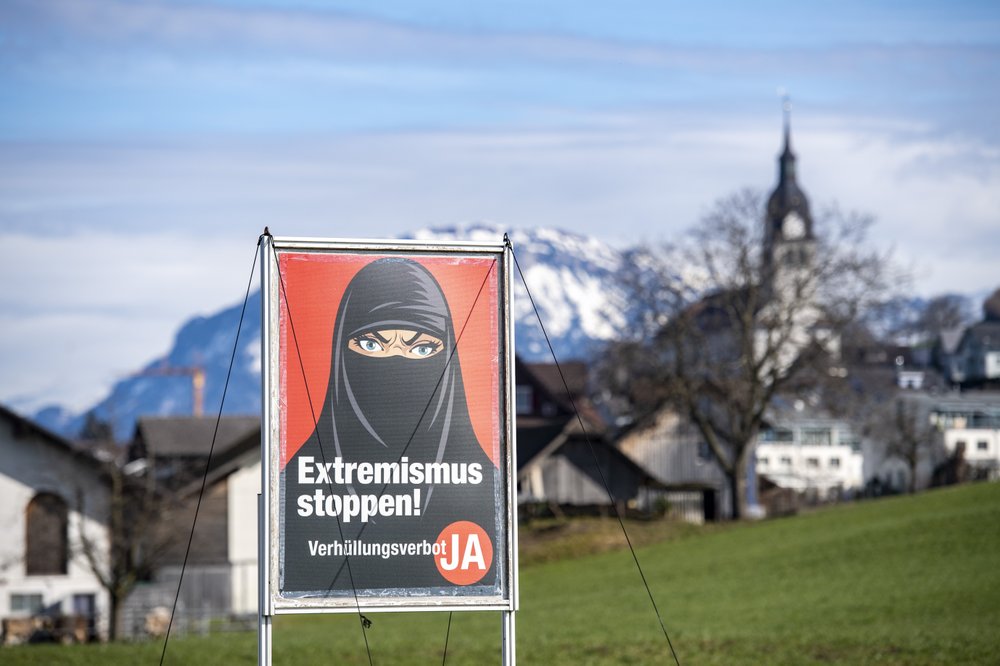 Swiss seen backing proposal to ban face coverings in public