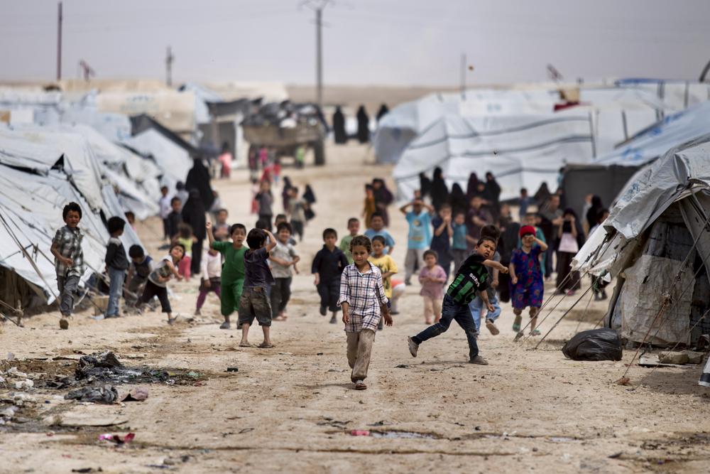 Forgotten children in Syrian camp, taught by IS ideology